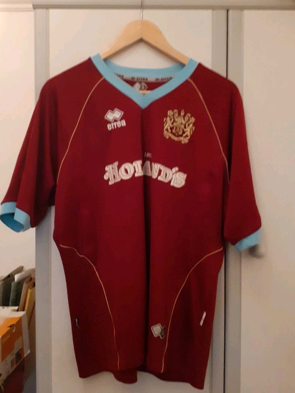Burnley FC Men's Home Shirt XL. 2007/08. Pre owned for sale on Ebay