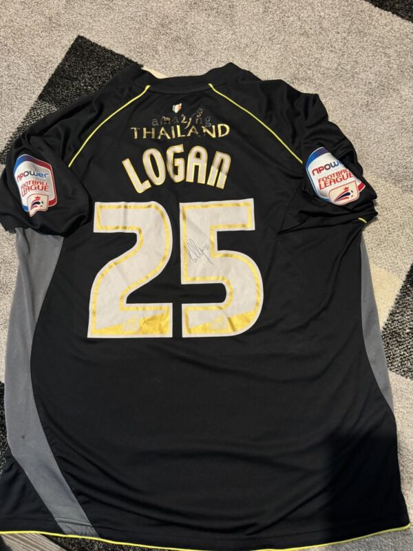 Match Worn Shirt Conrad Logan Leicester City 2012/2013 Signed for sale on Ebay