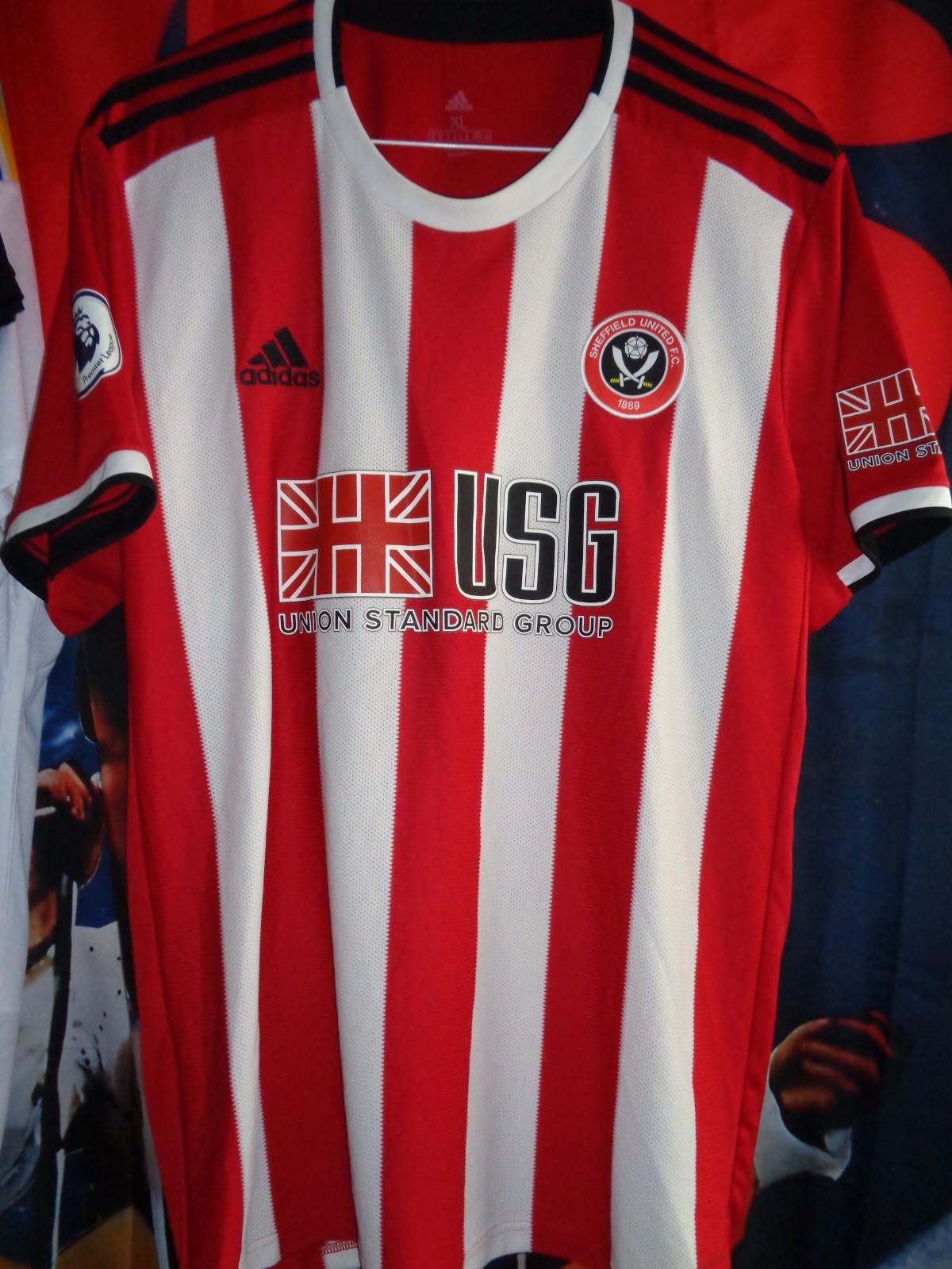 Sheffield United Football Shirt Home 2019/20 The Blades Top Jersey Mens Size XL for sale on Ebay