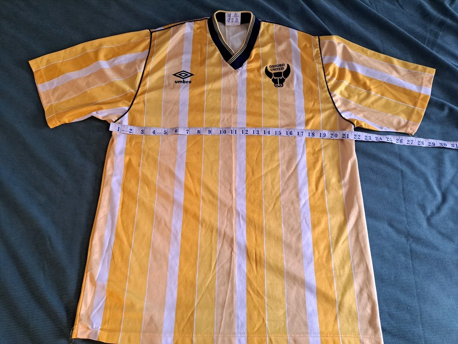 Oxford United 1987-1989 Home Shirt for sale on Ebay