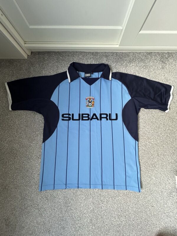 Original Coventry City Football Club 2003-2004 Home Shirt for sale on Ebay