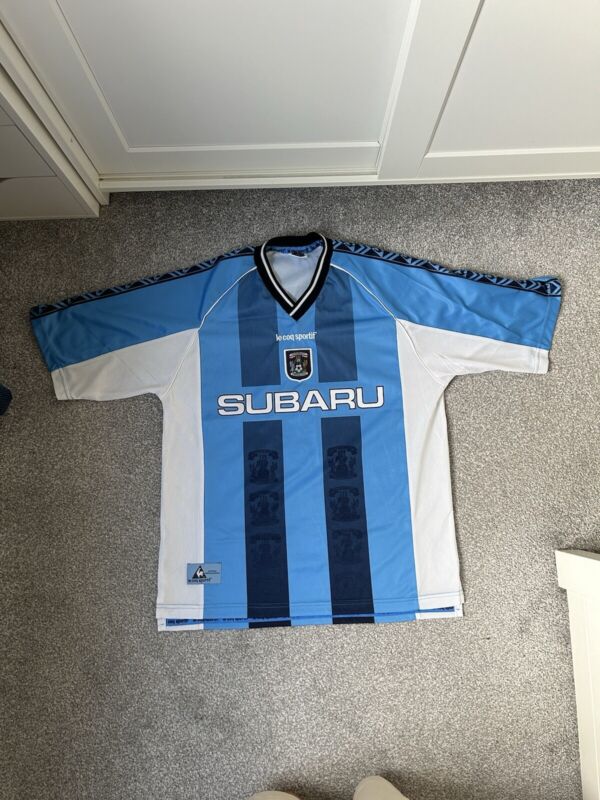 Original Coventry City Football Club 1998-1999 Home Shirt Le Coq Sportif for sale on Ebay