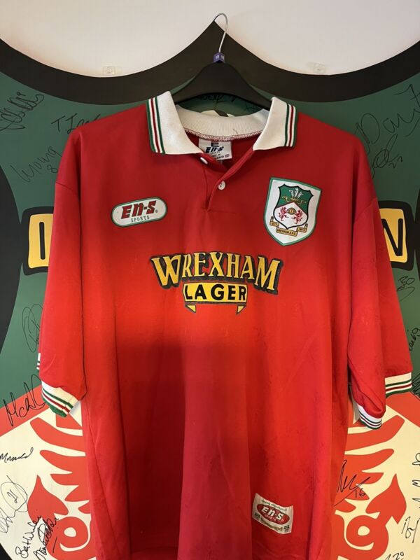 Wrexham AFC football shirt Rare 97-98 Season En-s for sale on Ebay
