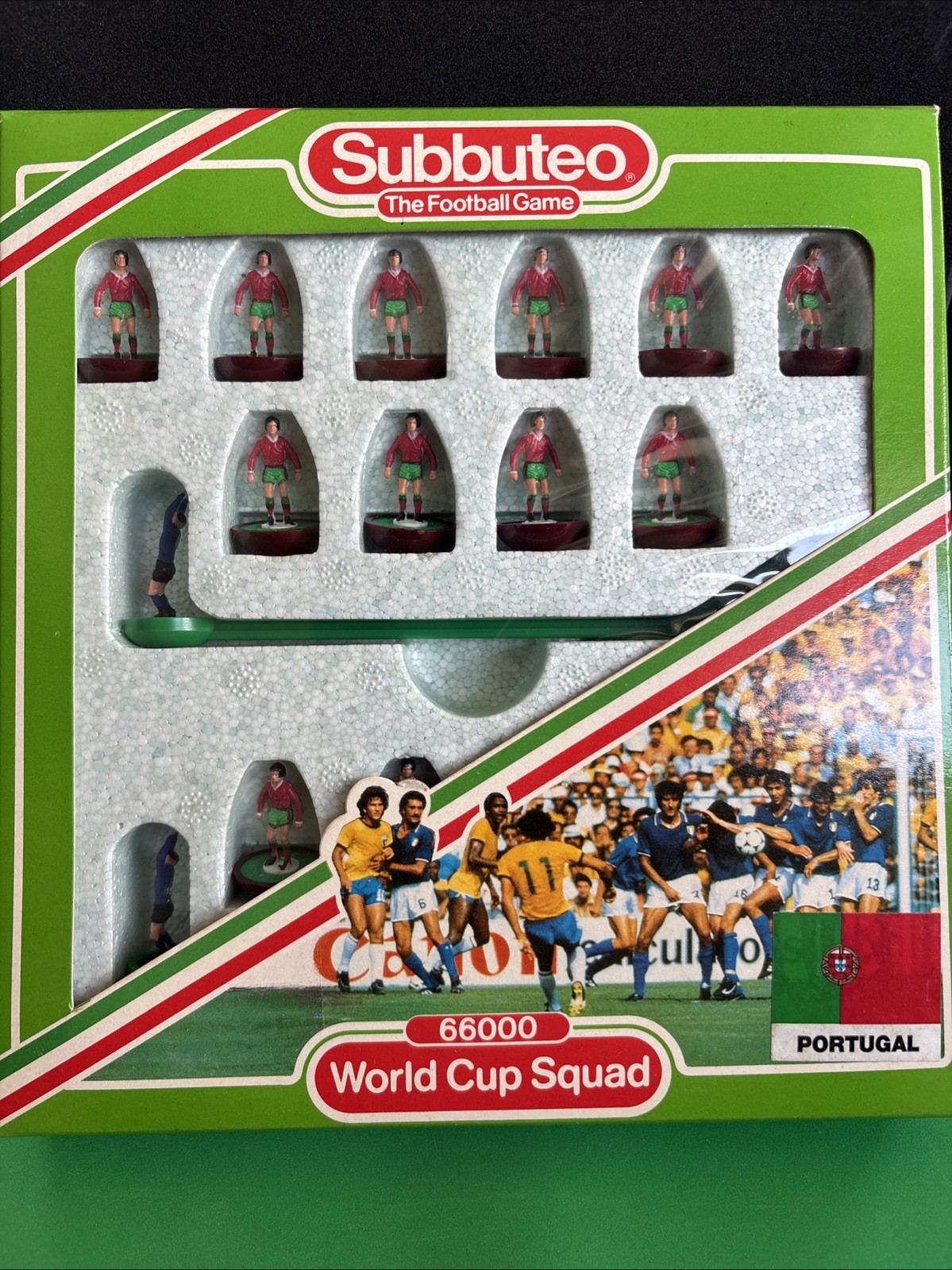 Subbuteo 66000 World Cup Squad. Ref 531 PORTUGAL. Used, Great Condition. Mid 80s for sale on Ebay