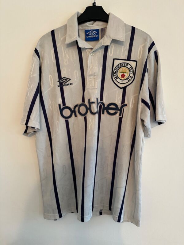 Manchester City 93/95 Away Shirt for sale on Ebay