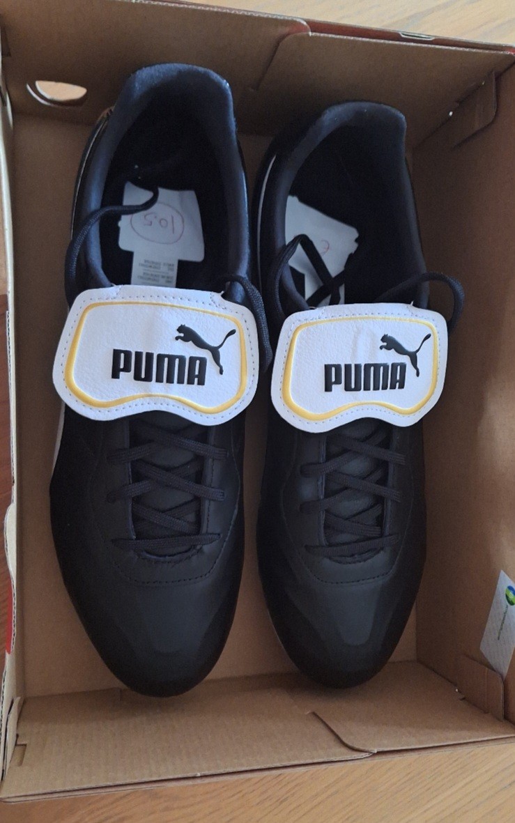 Puma King Top FG Football Boots Mens Black UK 10.5 EUR 45 for sale on Ebay