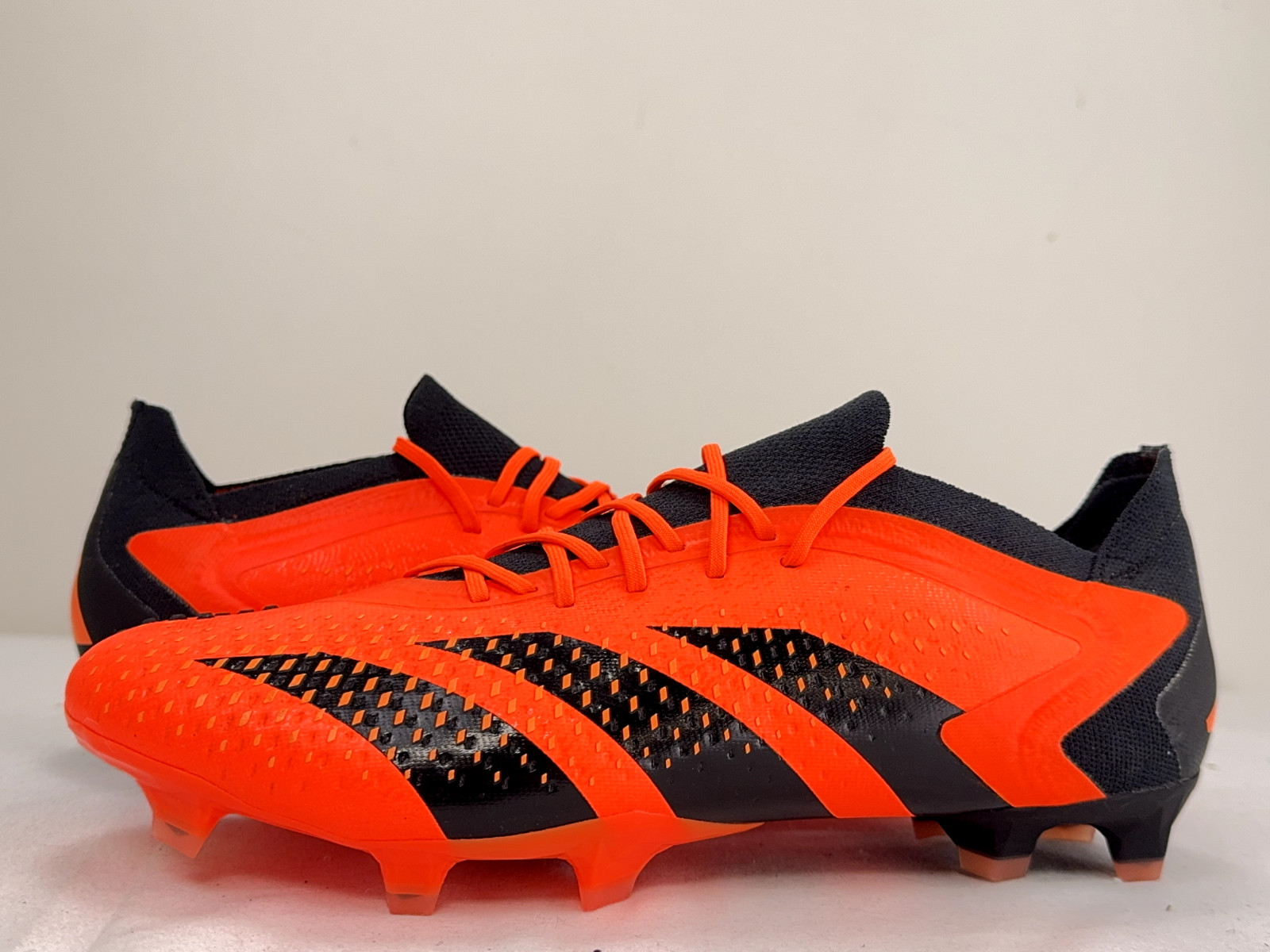 Adidas Predator Accuracy.1 Low FG Mens Football Boots UK Size 9, Orange, New for sale on Ebay