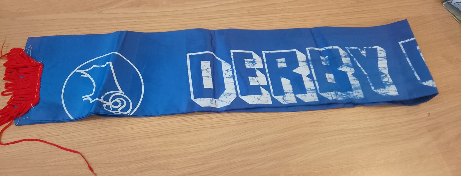 Ultra Rare Derby County 1974/75 League Champions Silk Scarf for sale on Ebay