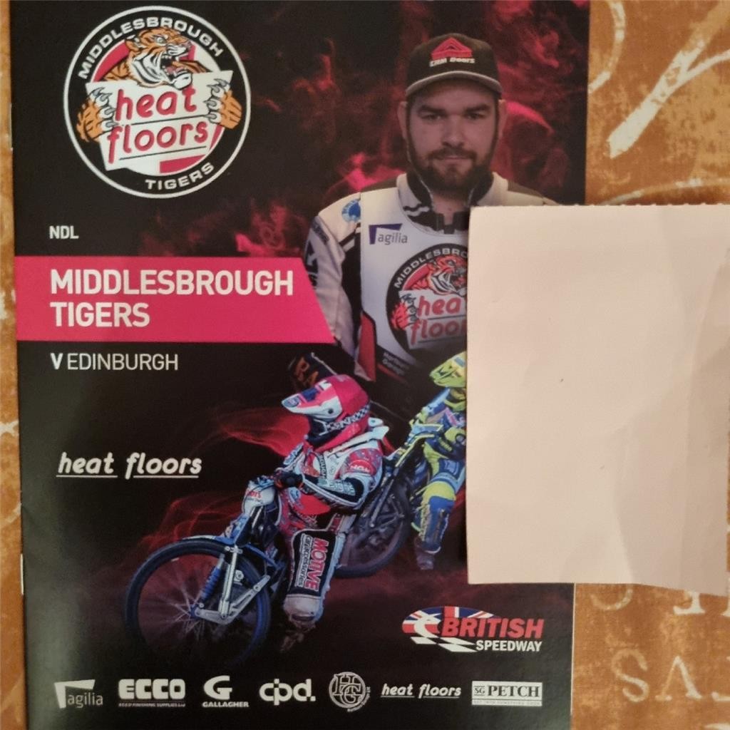 Middlesbrough Tigers v Edinburgh Academy National Development League 15/6/2025 for sale on Ebay