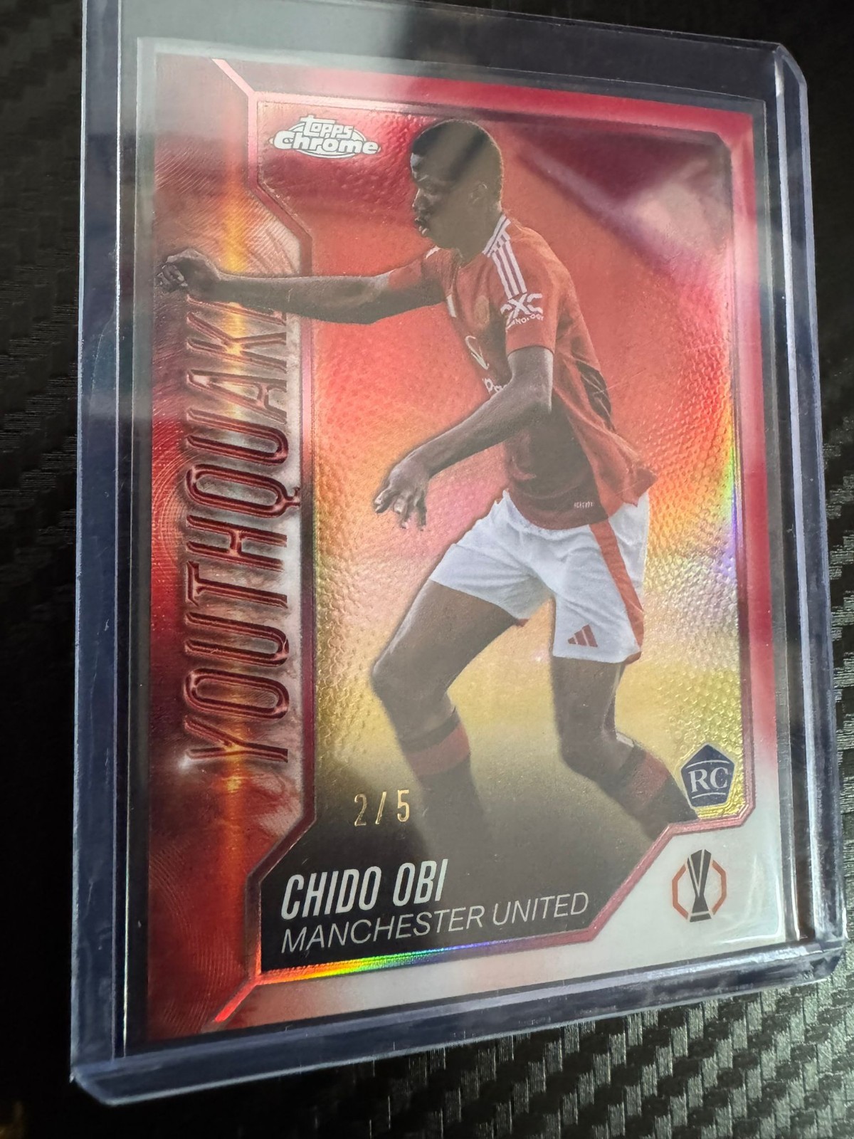 Chido Obi Youthquake /5 Rookie Manchester United England for sale on Ebay