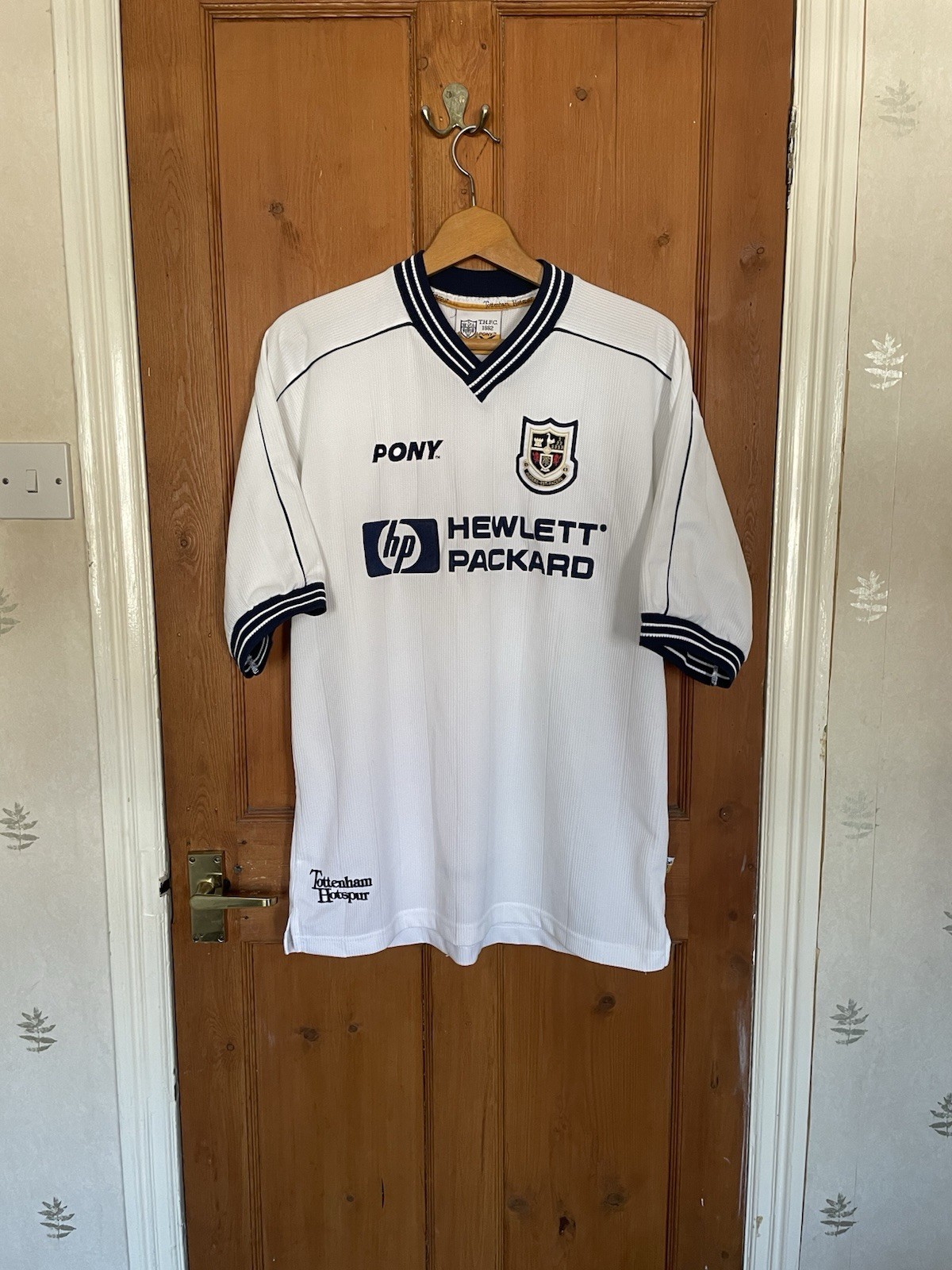 Vintage Original Pony Tottenham Hotspur 1997/99 Home Football Shirt Adult Large for sale on Ebay