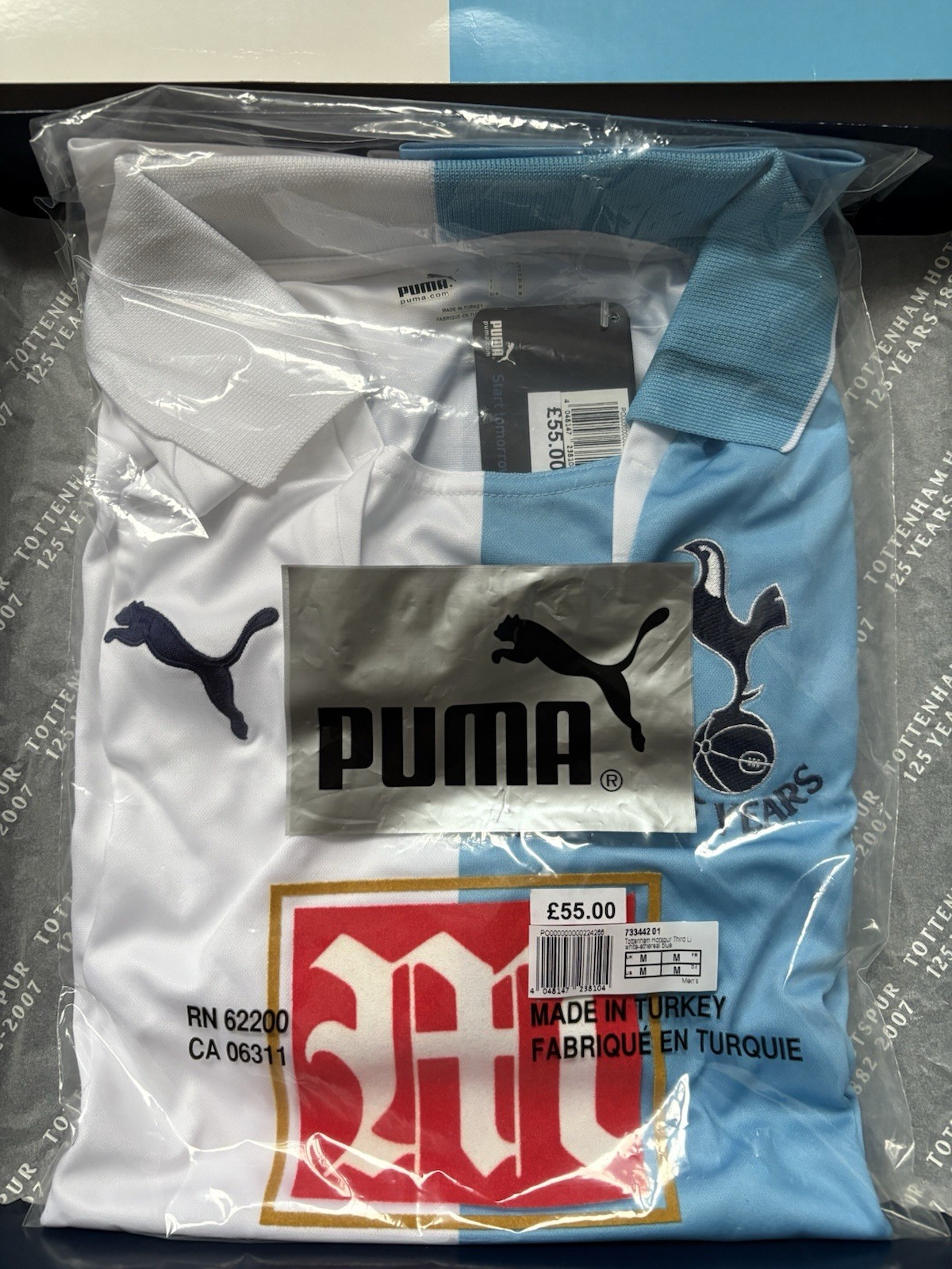 PUMA Tottenham Hotspur 125th Anniversary Football Shirt Medium BNWT for sale on Ebay
