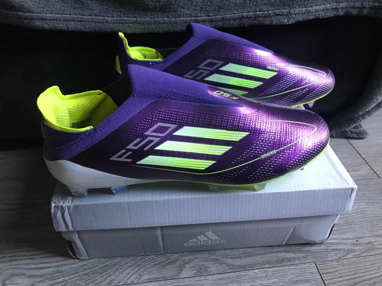 adidas f50 elite laceless football boots size 10.5 RRP £230 See Description for sale on Ebay