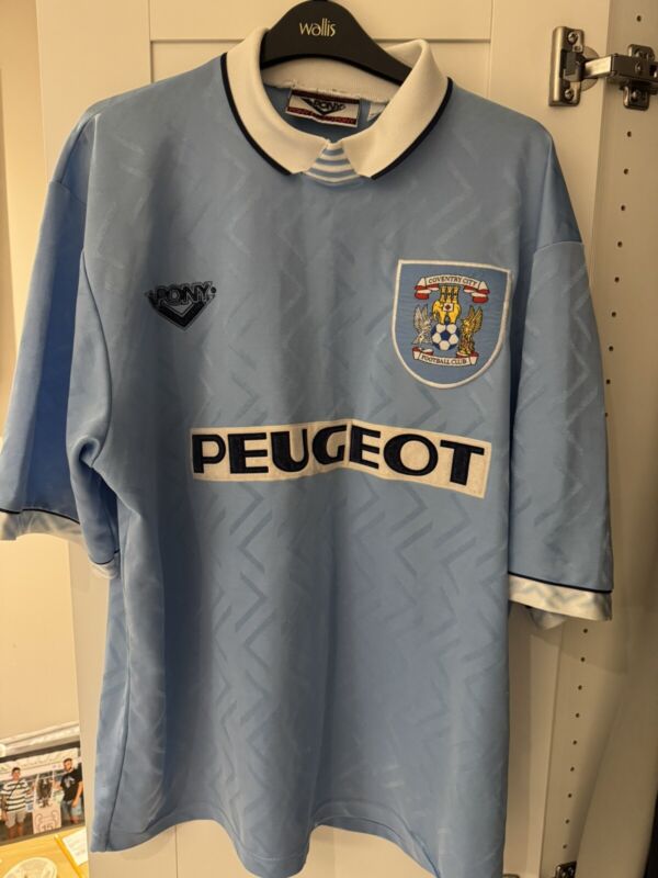 Rare Original Coventry City 1994/1995/1996 Home Football Shirt Mens XL / XXL for sale on Ebay