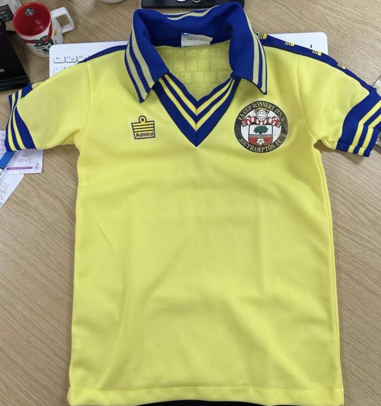 southampton fc shirt 1976 Kids for sale on Ebay