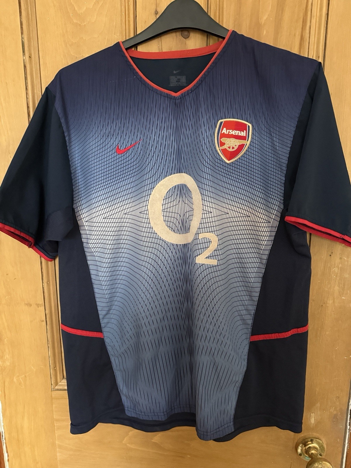 Original Authentic Nike Arsenal 2002/2003 Away Shirt Mens L for sale on Ebay