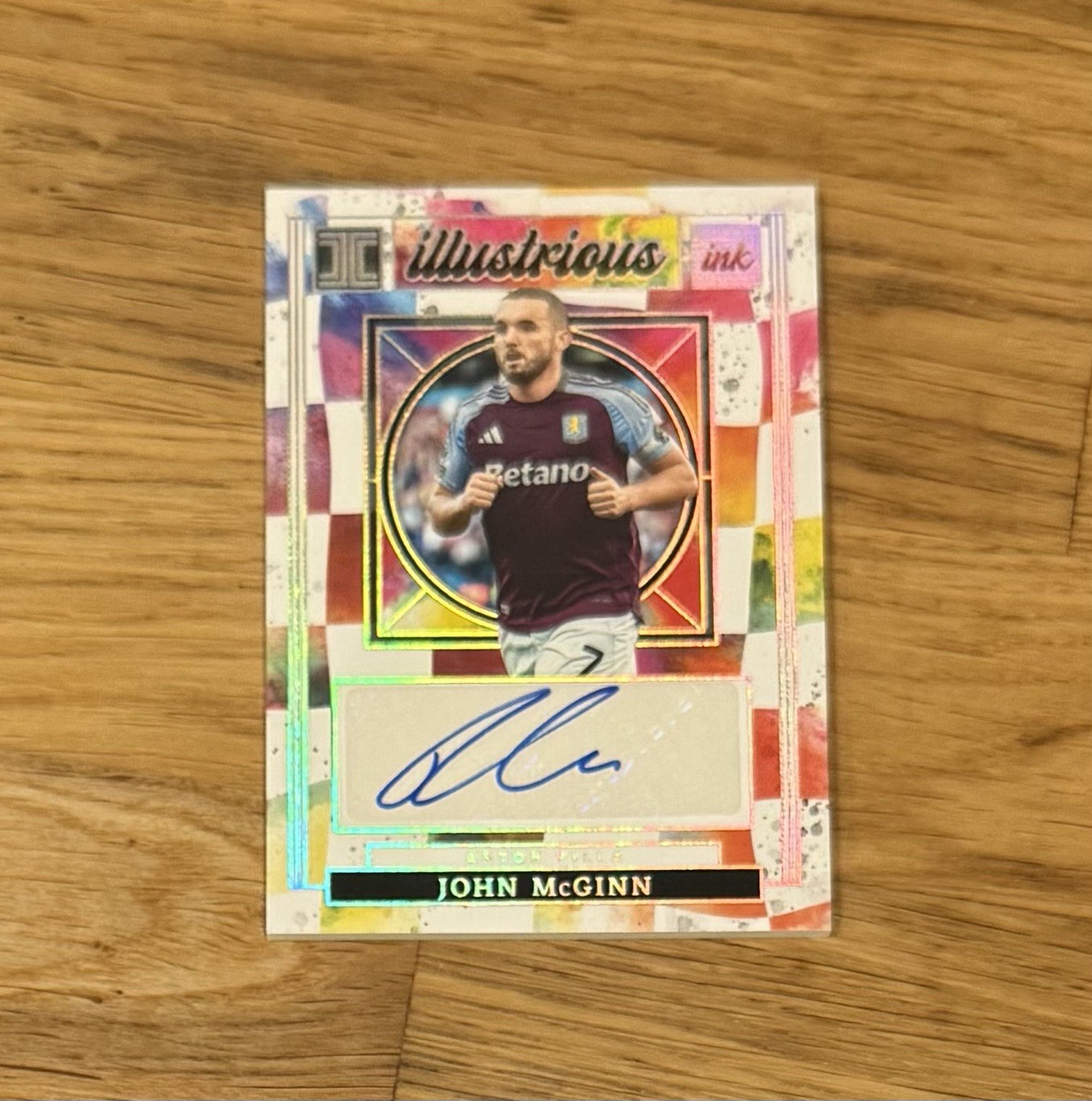 24/25 Panini Impeccable EPL John McGinn Aston Villa Illustrious Ink Auto /49 for sale on Ebay