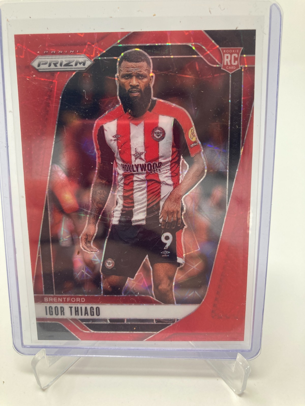 PANINI PRIZM PREMIER LEAGUE 24/25 IGOR THIAGO BRENTFORD PARALLEL 31/49. for sale on Ebay