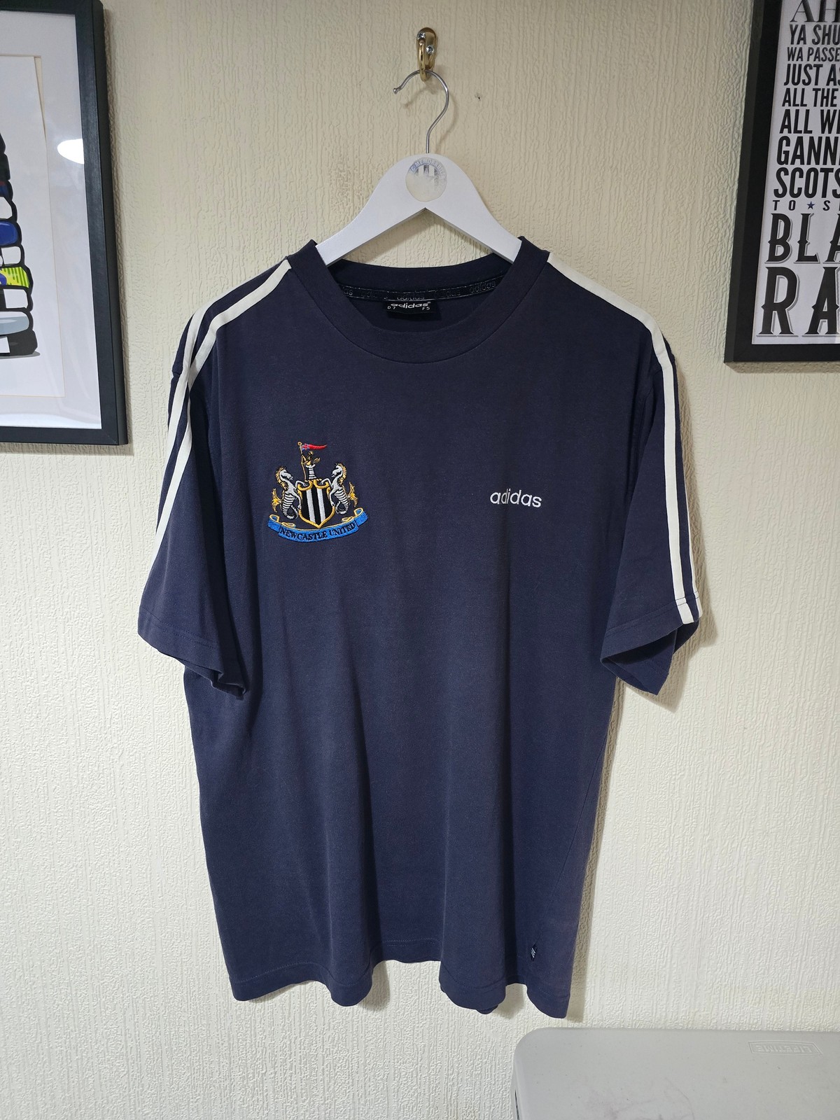 Newcastle United 90s Adidas Leisure shirt - XL for sale on Ebay