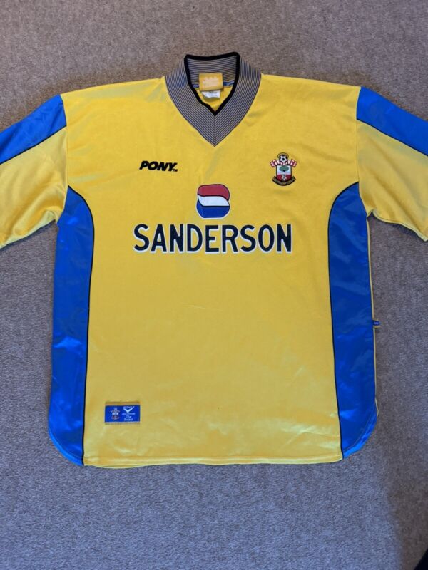 98/99 Southampton FC Away Shirt Pony XL for sale on Ebay