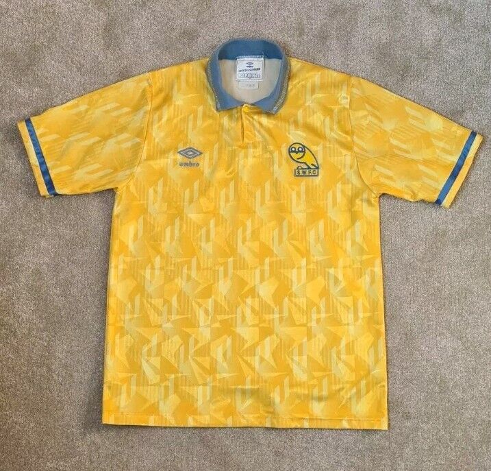 Vintage Sheffield Wednesday 1990/1991/1992 Away Football Shirt Umbro Medium Mens for sale on Ebay