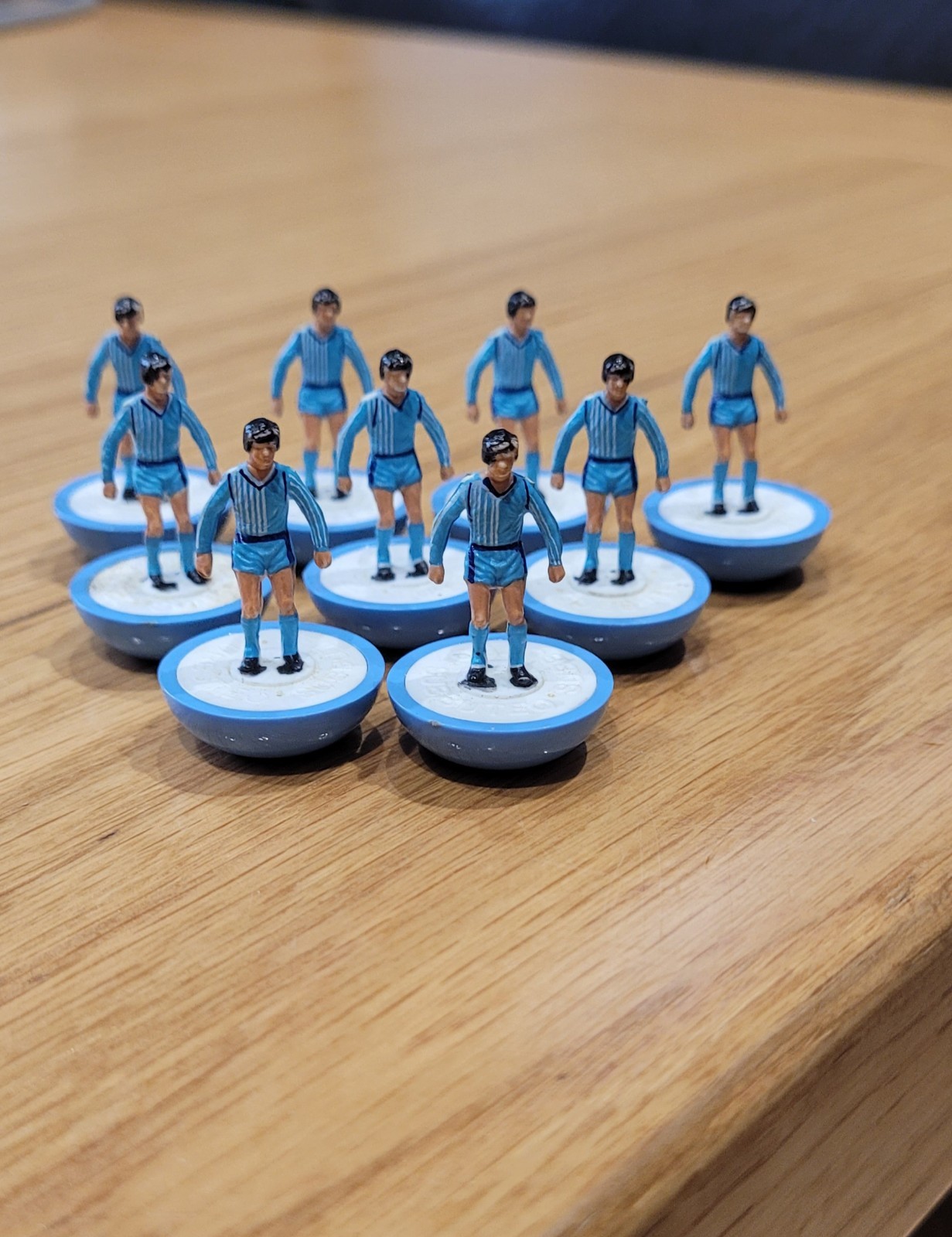 Subbuteo LW Ref 659 Coventry City nine spare players, unboxed less common team for sale on Ebay