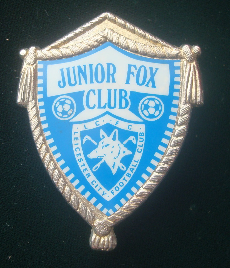 1970s LEICESTER CITY FOOTBALL CLUB JUNIOR FOX CLUB BADGE by COFFER SPORTS for sale on Ebay