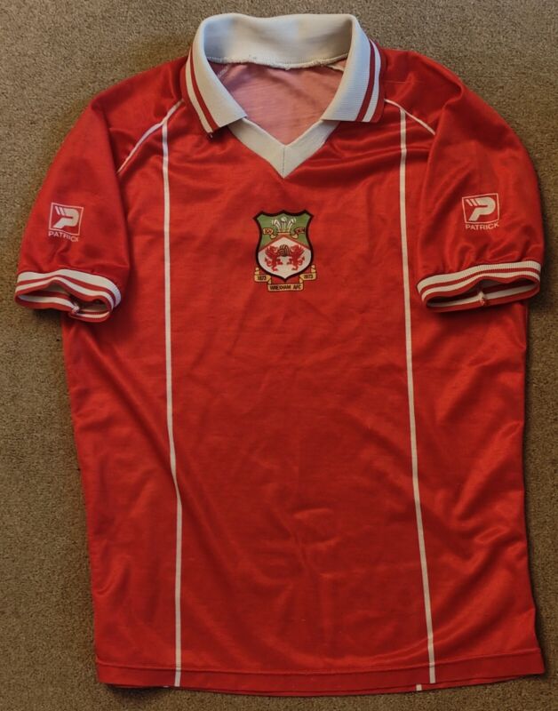 1981-1984 Wrexham AFC vintage And Rare Patrick Home Shirt for sale on Ebay