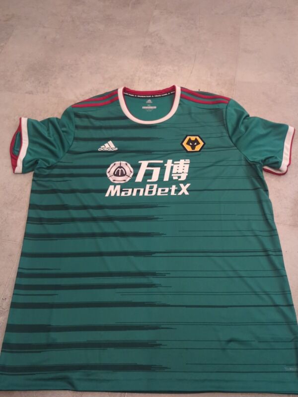 Wolves 2019 Third Shirt Green Mexico Style Raul for sale on Ebay