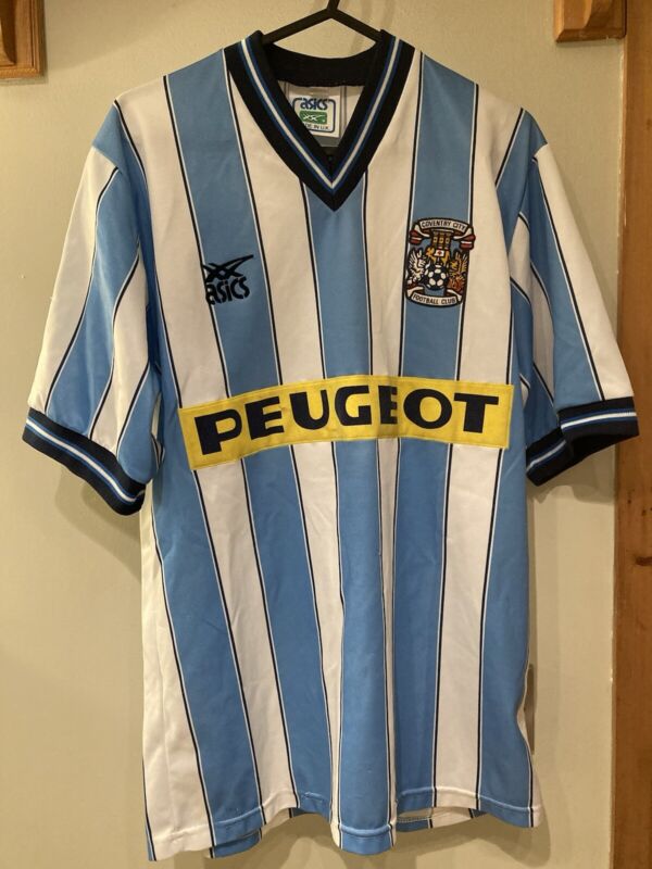 VINTAGE ORIGINAL COVENTRY CITY 1989/91 HOME SHIRT-Size MEDIUM for sale on Ebay