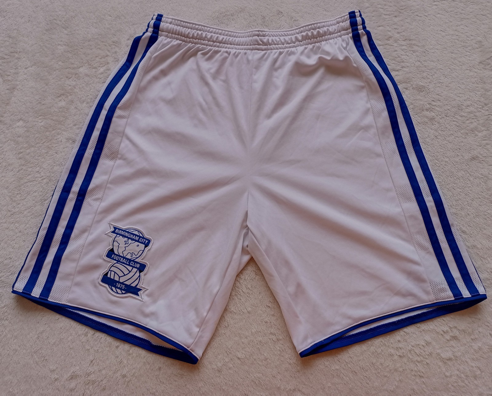 2016 Birmingham City Adidas Home Football Shorts - Youths for sale on Ebay