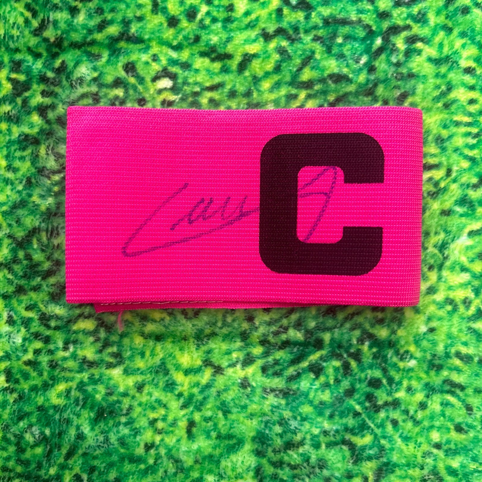 Chloe Kelly Of England, Arsenal, Everton & Man City Signed Captains Armband wCOA for sale on Ebay