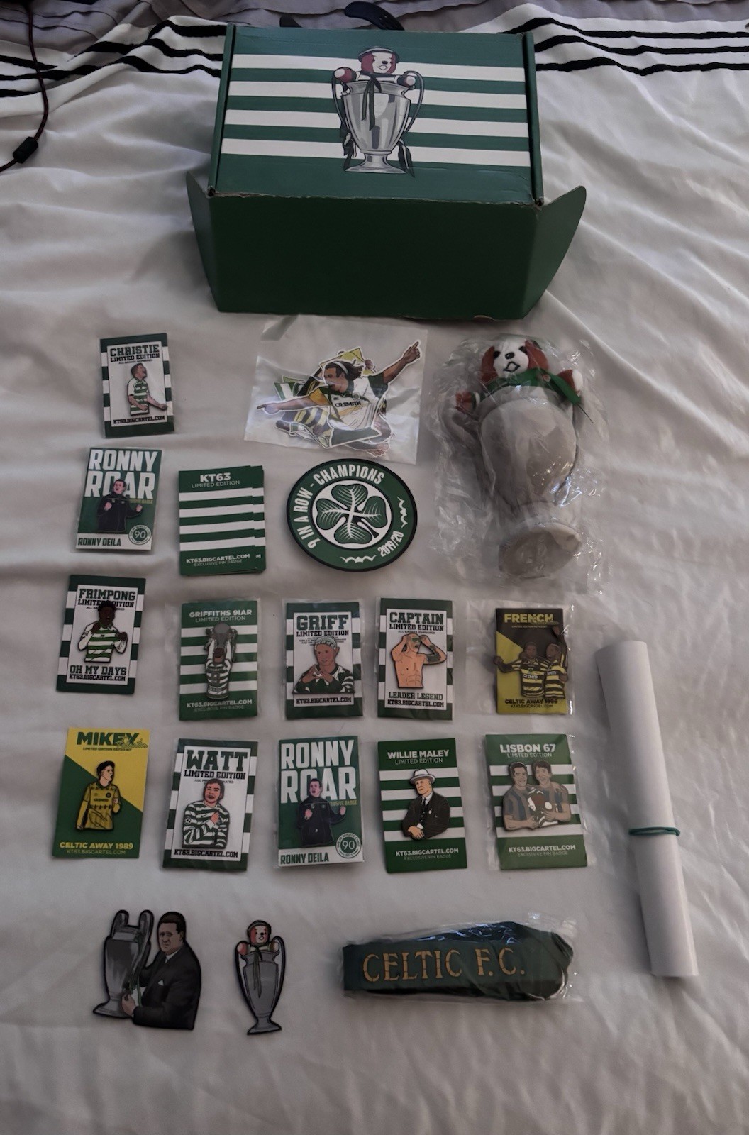 Hoidy Celtic Pin Badge Box with Accessories for sale on Ebay