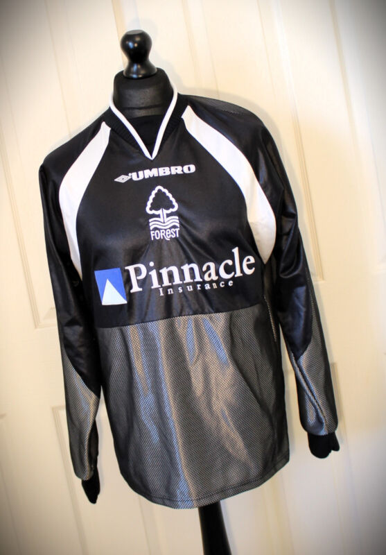 ULTRA RARE - Orginal Nottingham Forest 1998 / 1999 -  Goal Keeper Shirt for sale on Ebay