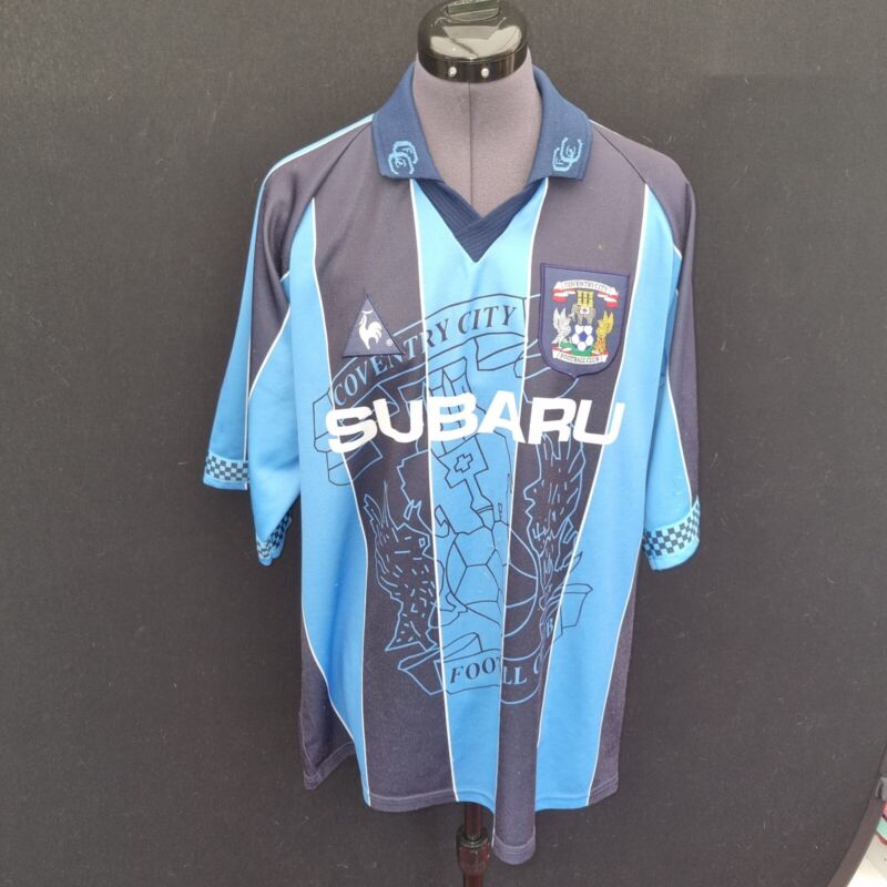 Coventry City Le Coq Sportif Football Shirt Extra Large L 1997 1998 Home Top XL for sale on Ebay