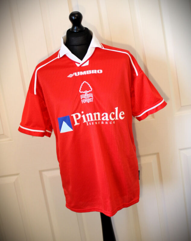 RARE - Orginal Nottingham Forest - HOME Shirt - 1998 / 2000 for sale on Ebay