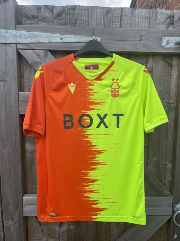 Nottingham Forest 21/22 Third Kit Very Rare Size XL Macron Promotion Season for sale on Ebay