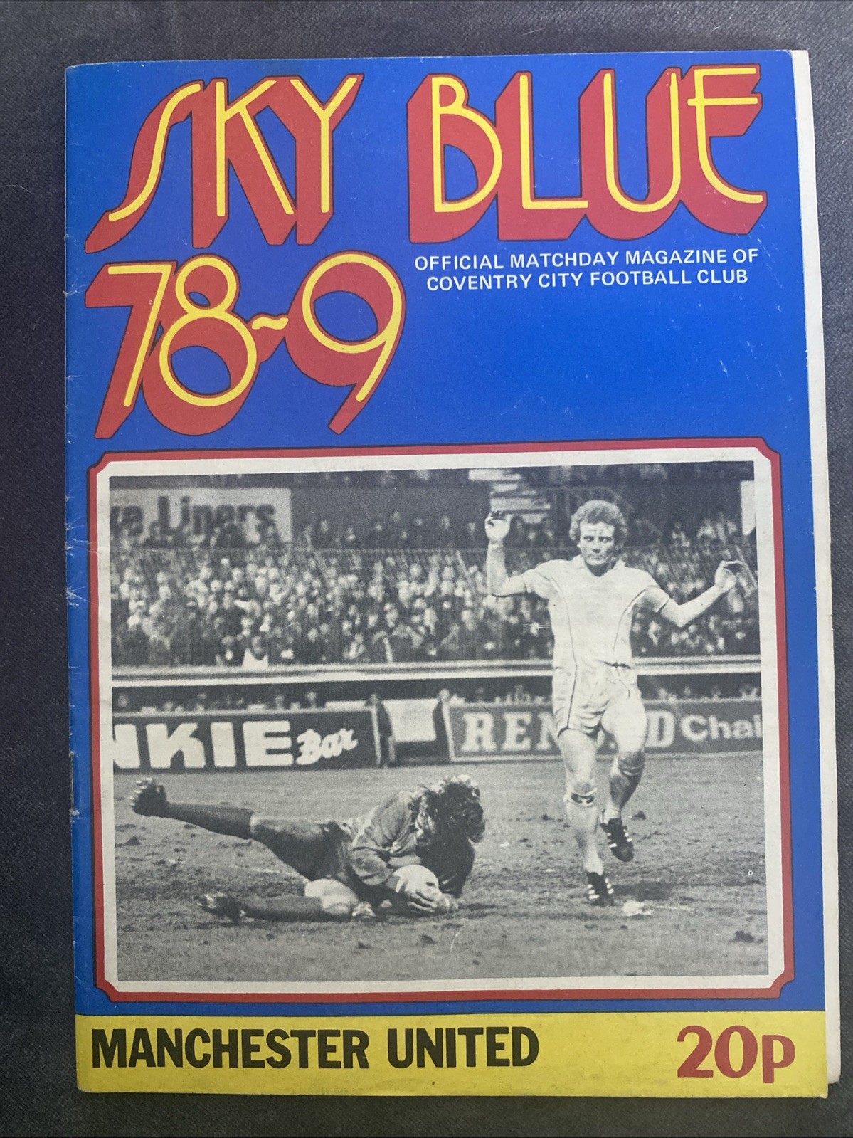Coventry City Manchester United Match Postponed 78/79 Football Programme Good for sale on Ebay