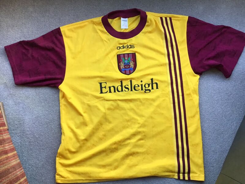 Vintage Burnley F.C Adidas Away Shirt From Season 1997/8 . Made In Uk Size XXL for sale on Ebay