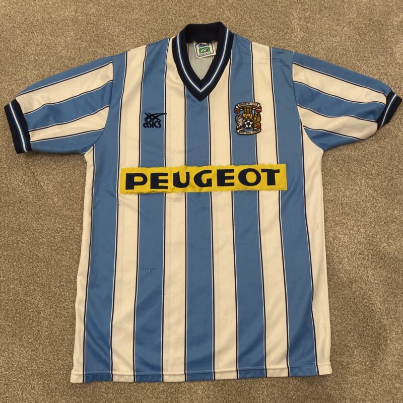 Vintage Asics Coventry City Football Shirt - Medium for sale on Ebay