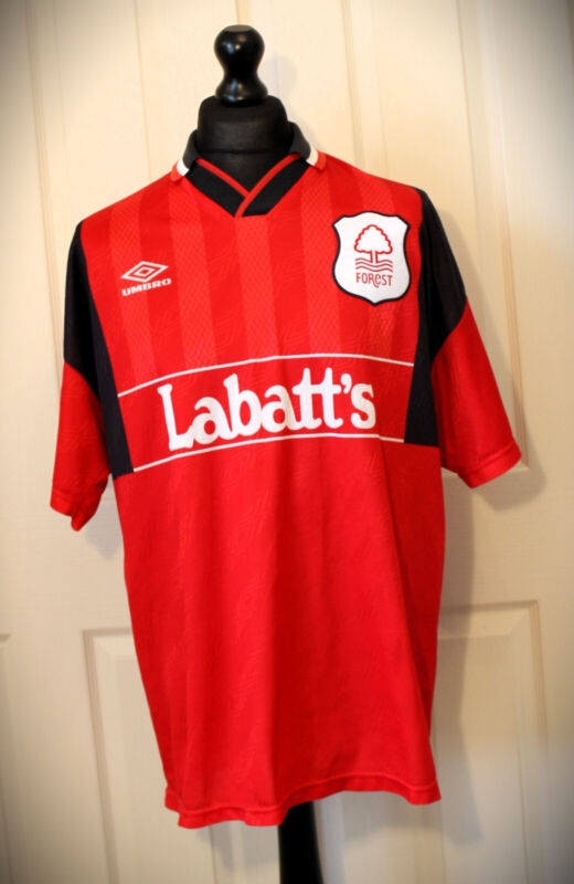 RARE - Orginal Nottingham Forest - HOME Shirt - 1994 / 95 for sale on Ebay