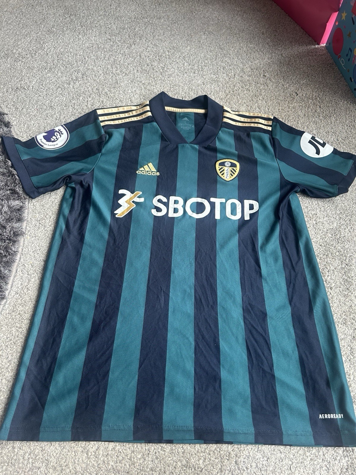 Leeds United Adidas 2020/2021 Away Shirt - Size Adult Large for sale on Ebay