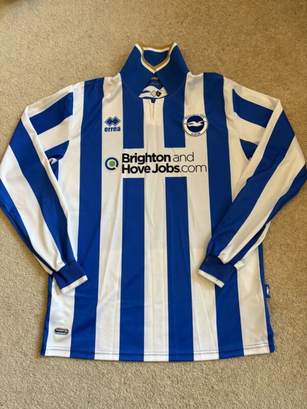 Brighton & Hove Albion 2011/12 Home Kit Long Sleeved XL for sale on Ebay
