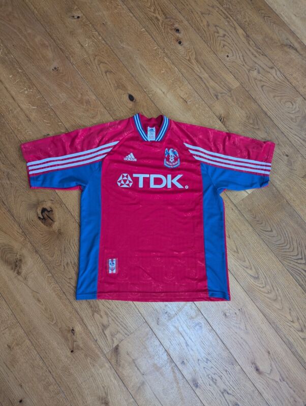 *MINT* Crystal Palace Football Top Shirt - Large L Adidas 98-99 for sale on Ebay