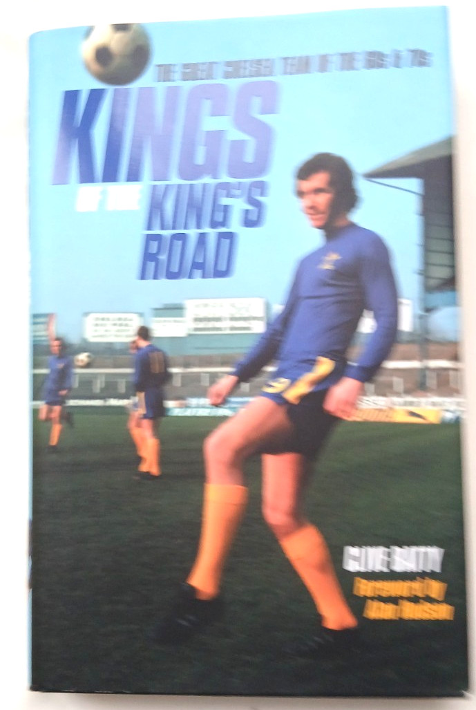 Chelsea FC book signed by 16 legends for sale on Ebay