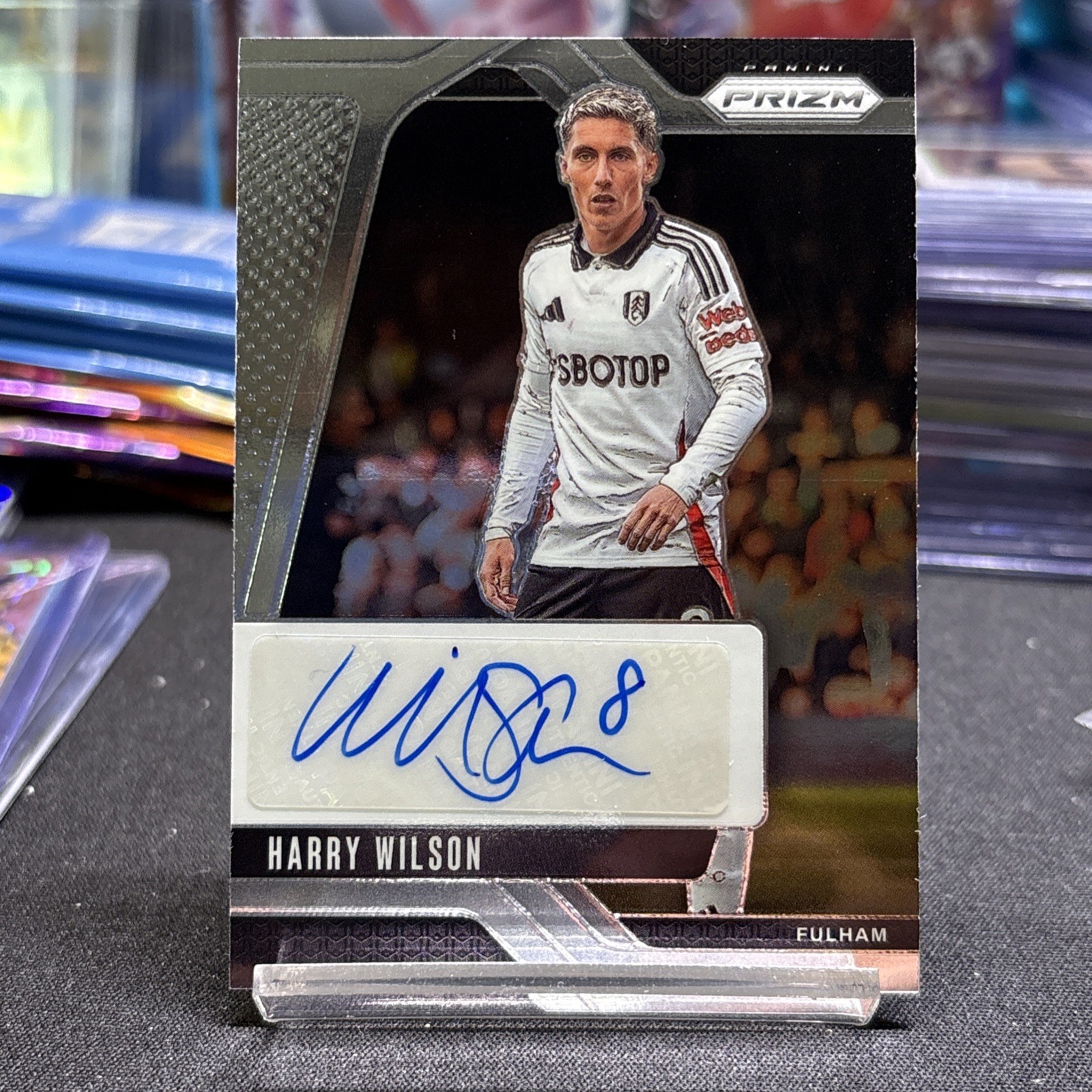 2024-25 Panini Prizm EPL HARRY WILSON Auto Signatures SP Fulham #S-HW for sale on Ebay
