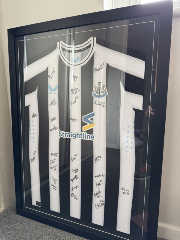 Newcastle United Women Framed Signed Shirt for sale on Ebay