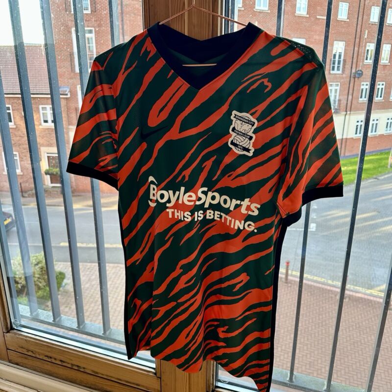 Birmingham City FC third 3rd shirt kit 2021 2022 season with Deeney 36 printed  for sale on Ebay