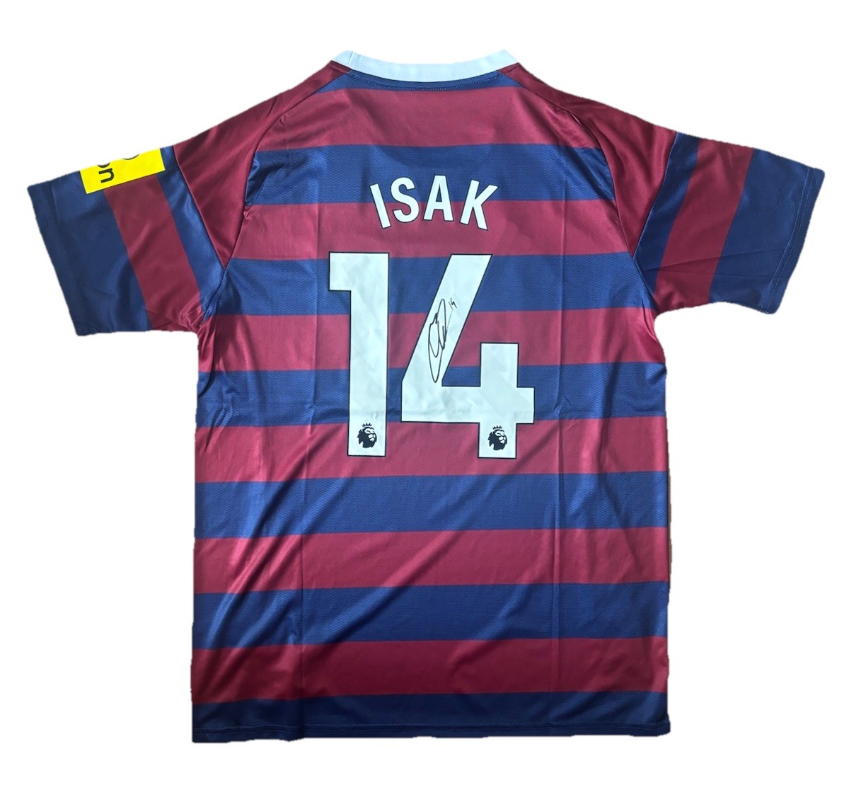 ALEXANDER ISAK HAND SIGNED Fc Newcastle Home 24/25 Away Shirt Sweden RARE*COA for sale on Ebay