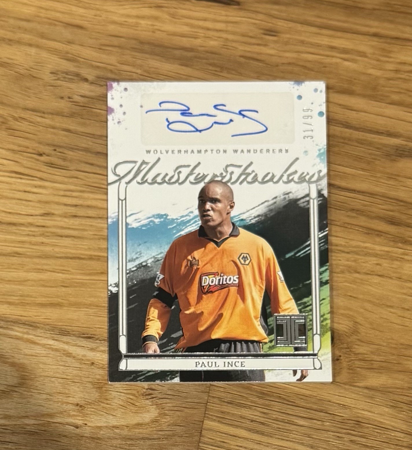 24/25 Panini Impeccable EPL Paul Ince Wolves Masterstrokes Auto /99 for sale on Ebay
